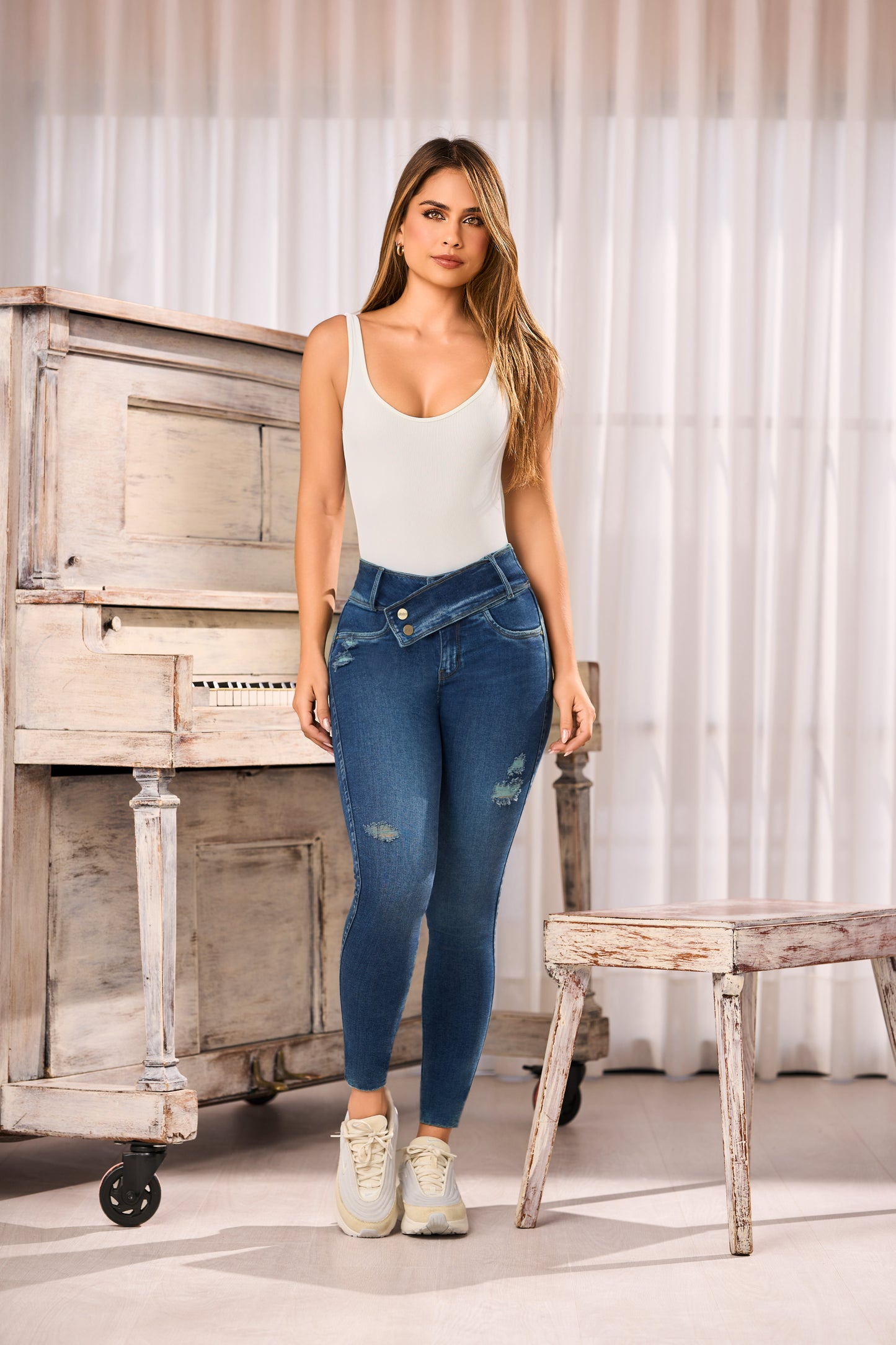 Jeans Dama Fazined Ref 1893