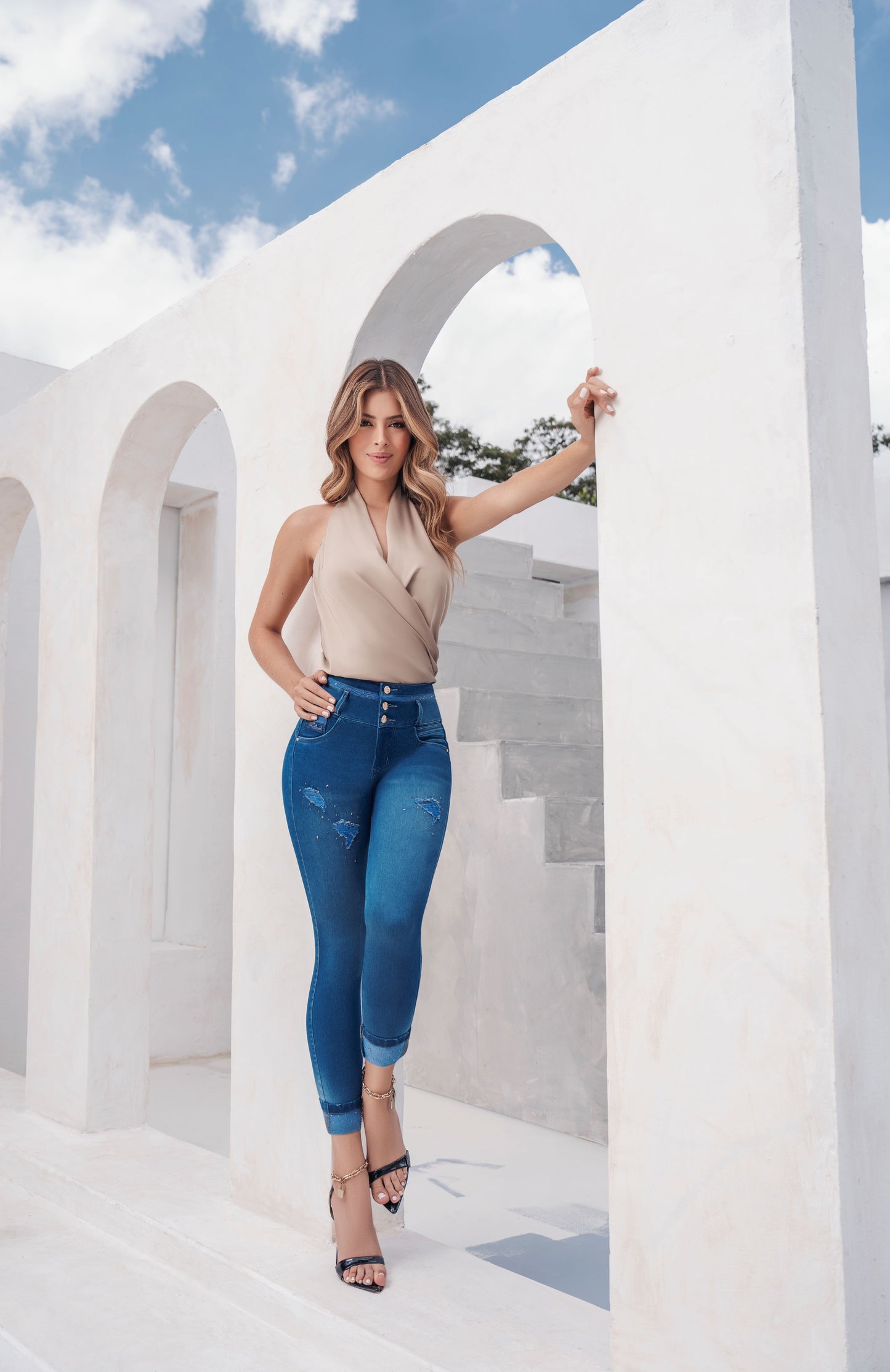 Jeans Dama Fazined Ref 1623