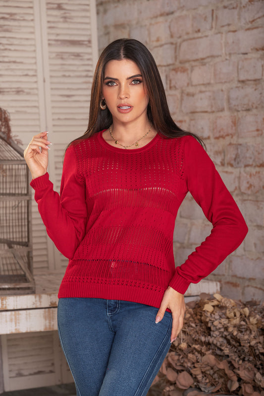 Sweater rojo Ref B-721